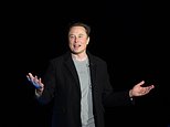 Elon Musk's AI robots appear in dystopian Christmas card as Tesla founder's plans for Texas town are revealed