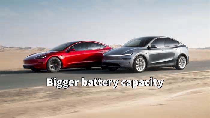 Long-Range Tesla Model 3 and Model Y Built at Giga Shanghai Get a Nice Battery Boost