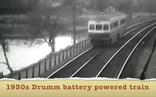 WATCH: The Irish invented battery-powered trains 85 years before Tesla