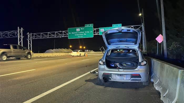 FHP looking for Tesla that fled after hitting, killing Lakeland man on I-275