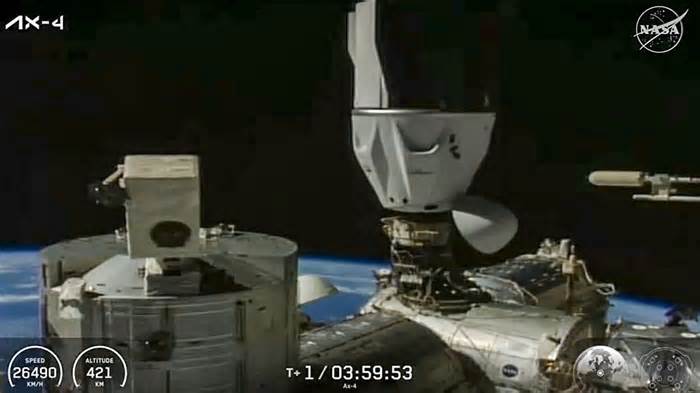 SpaceX capsule carrying Shubhanshu Shukla & others successfully undocks from ISS, bound for Earth