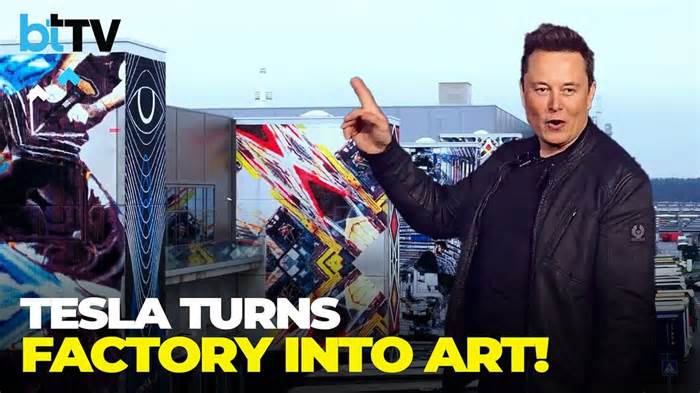 Tesla’s Graffiti Revolution | From Concrete To Art: Giga Berlin’s Unique Makeover