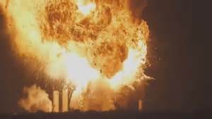 WATCH: SpaceX Starship explodes during engine test