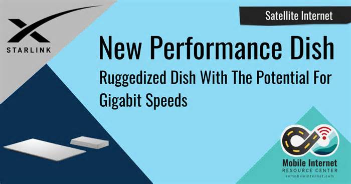 Starlink Launches New Performance Kit With The Potential For Gigabit Speeds, Replacing Flat High Performance Dish