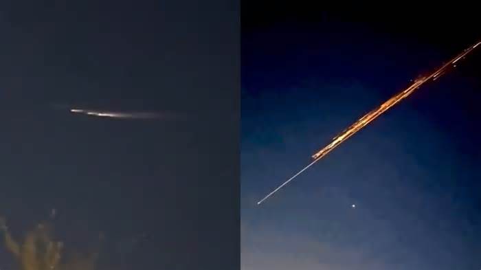 Starlink Satellite Captured Falling Back To Earth Over The US In Apocalyptic Video