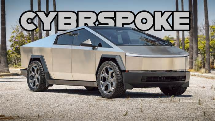Tesla Cybertruck Finally Gets the Wheels and Tires It Deserves
