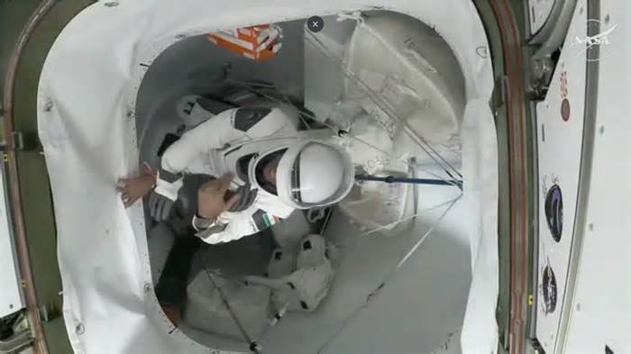 Astronaut Shukla's Dragon spacecraft hatch closes: First Indian on ISS all set to begin return journey