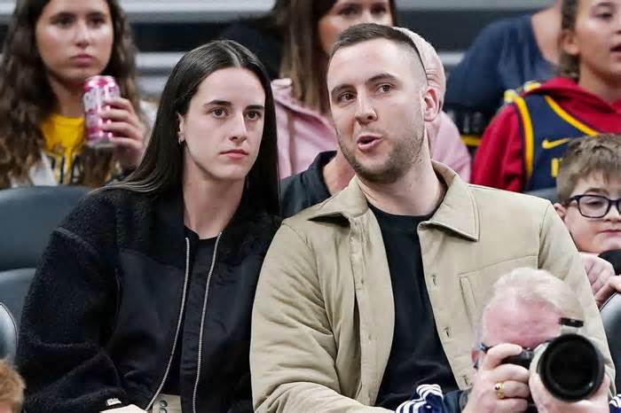 Caitlin Clark and Boyfriend Connor McCaffery Cozy Up for Date Night at Indiana Pacers Game