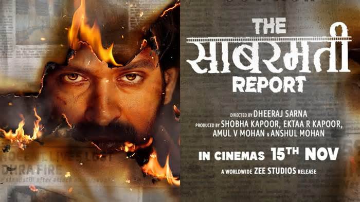 Sabarmati report twitter review: Vikrant Massey's film receives mixed response from the audience