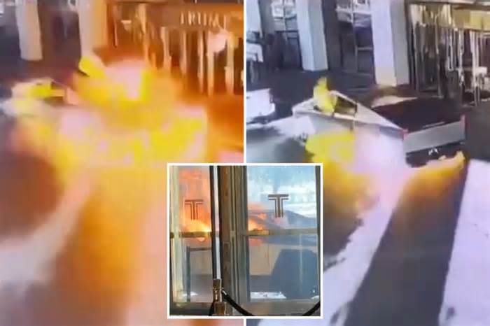 Tesla Cybertruck explosion at Trump hotel being investigated as...