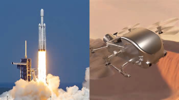 SpaceX Gets $256 Million To Launch NASA's One-Of-A-Kind Dragonfly Mission To Titan