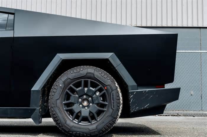 From Matte Black To Aquamarine Blue: Tesla Cybertruck Wraps Turn Heads And Win CEO Elon Musk's Approval