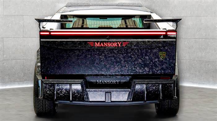 The Tesla Cybertruck Wasn’t Weird Enough So Mansory Fixed That