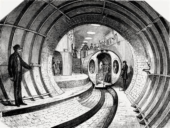 150 Years Before Hyperloop, New York City’s Subway Almost Looked Very Similar