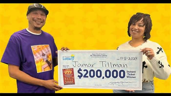 Lottery player’s age leads him to jackpot win in North Carolina. ‘Came right on time’