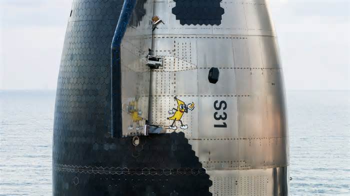 Why Is SpaceX Putting A ‘Banana Sticker’ On Its Starship Rocket?—Here’s What It Means