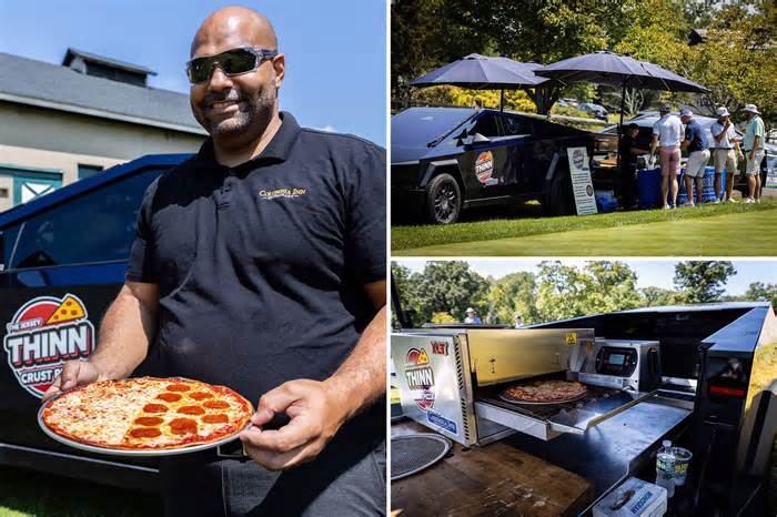 This Tesla Cybertruck can cook pizza in just 2 minutes: ‘Gets it done like nobody’s business’