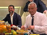 RFK Jr taunts Donald Trump as he shares pointed 'Thanksgiving dinner' photo with the president, Elon Musk and Don Jr