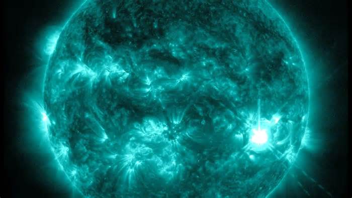 Radio and plane comms face BLACKOUTS as powerful solar flares blast from the sun, experts warn