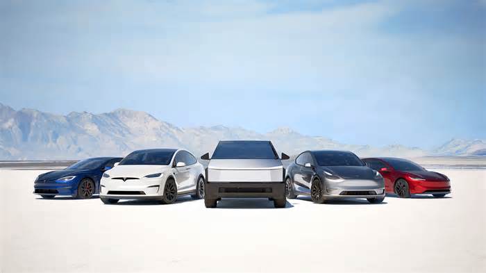 Tesla revenue drops Q1 2025 amid production changes
