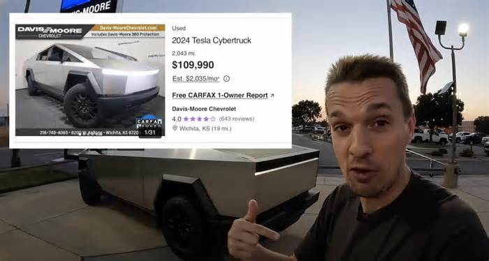 Owner Traded in His Tesla Cybertruck Three Months Ago, the Dealership Still Hasn't Sold It