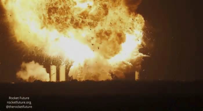 Video: SpaceX’s Starship explodes on test stand in yet another setback