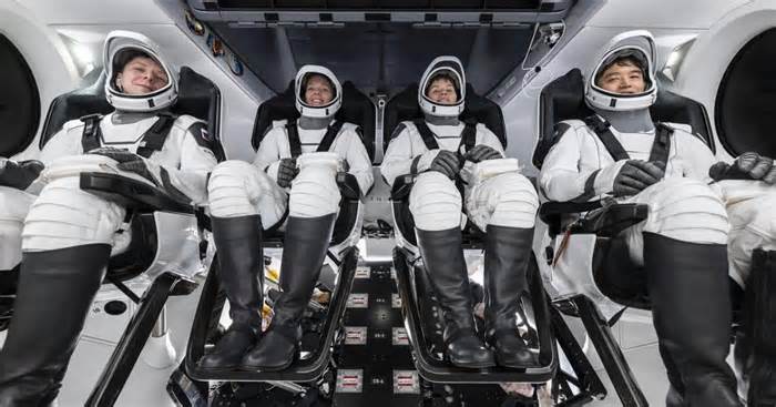 Crew of 4 set to return to Earth after stay on International Space Station