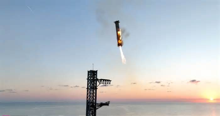 ‘I am shaking right now’: SpaceX lands rocket booster on launch pad