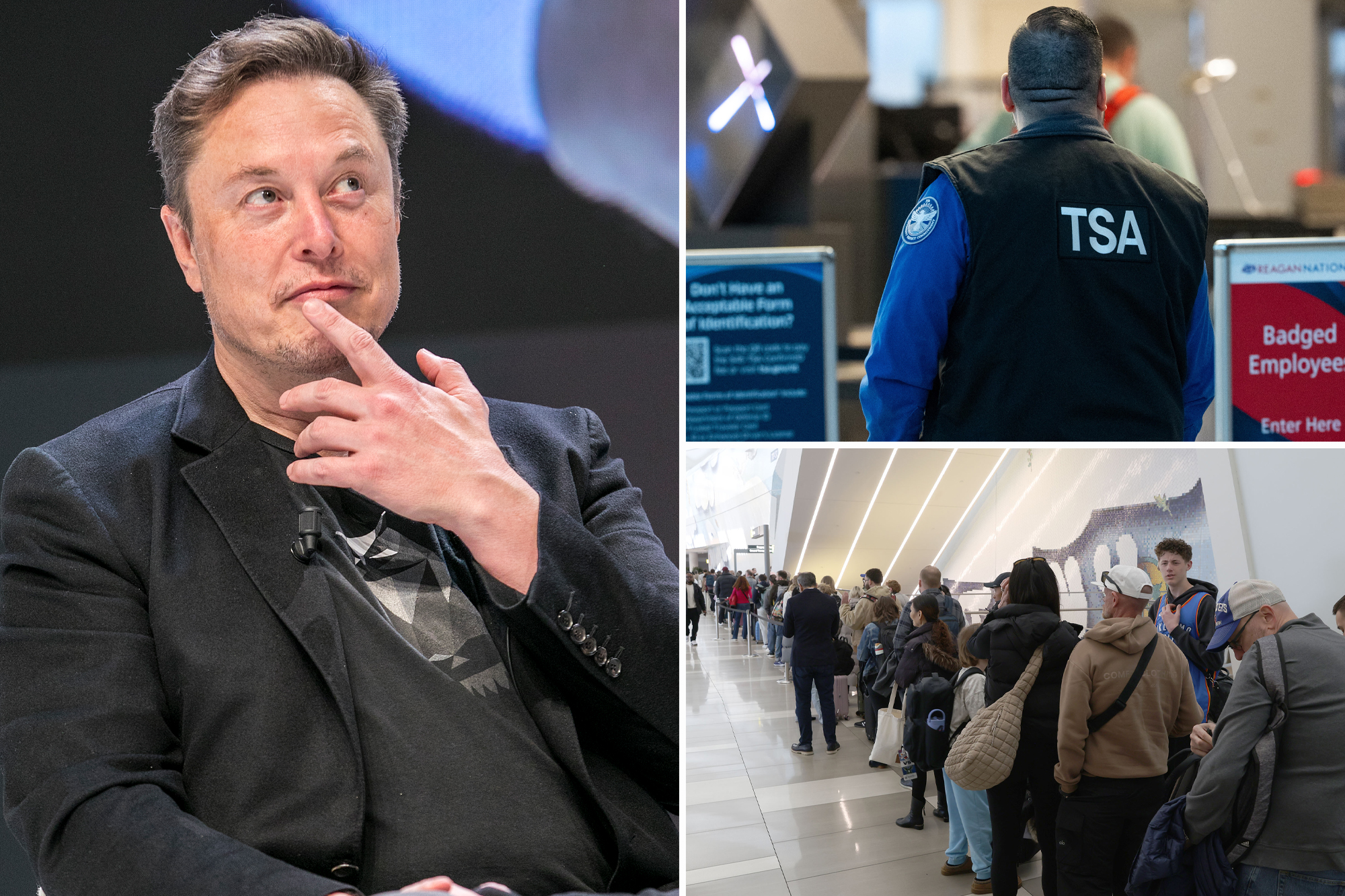 Elon Musk’s bold move that could upend TSA workers’ pay standoff amid DHS shutdown