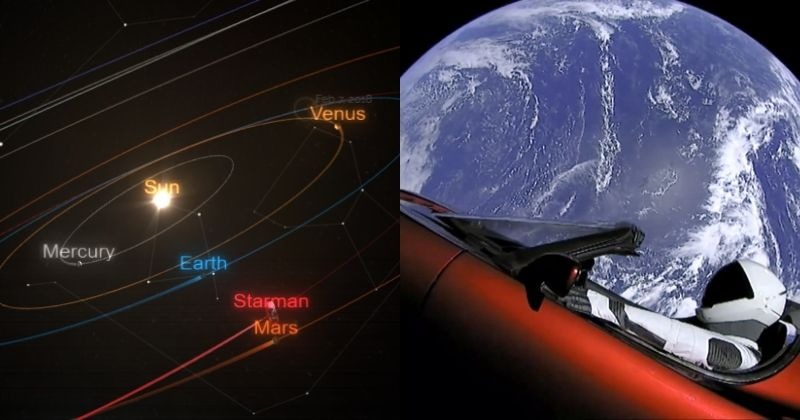 Tesla Roadster With Dummy 'Starman' On Board To Make 'Close Approach' To Mars