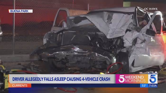 At least 1 hurt after violent crash involving Tesla Cybertruck on freeway off-ramp