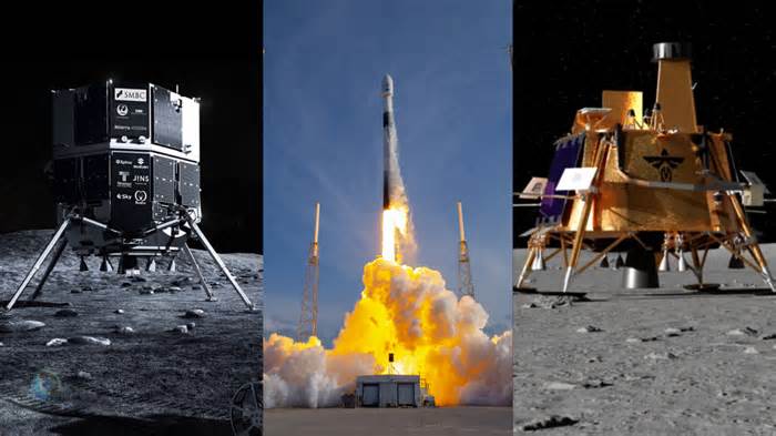 SpaceX To Launch Two Moon Landers On January 15; Where To Watch Live In India