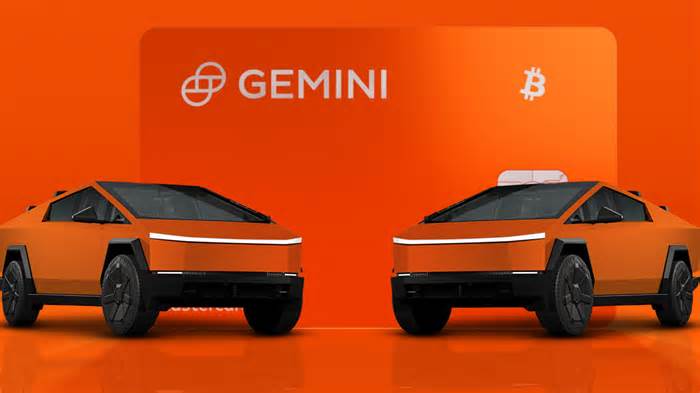You can literally win a Tesla Cybertruck with Gemini Giveaway