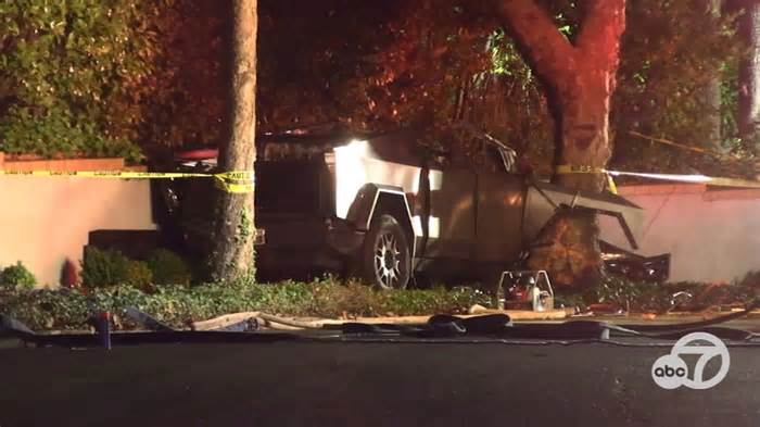 3 killed in fiery Tesla Cybertruck solo crash in Piedmont, police say