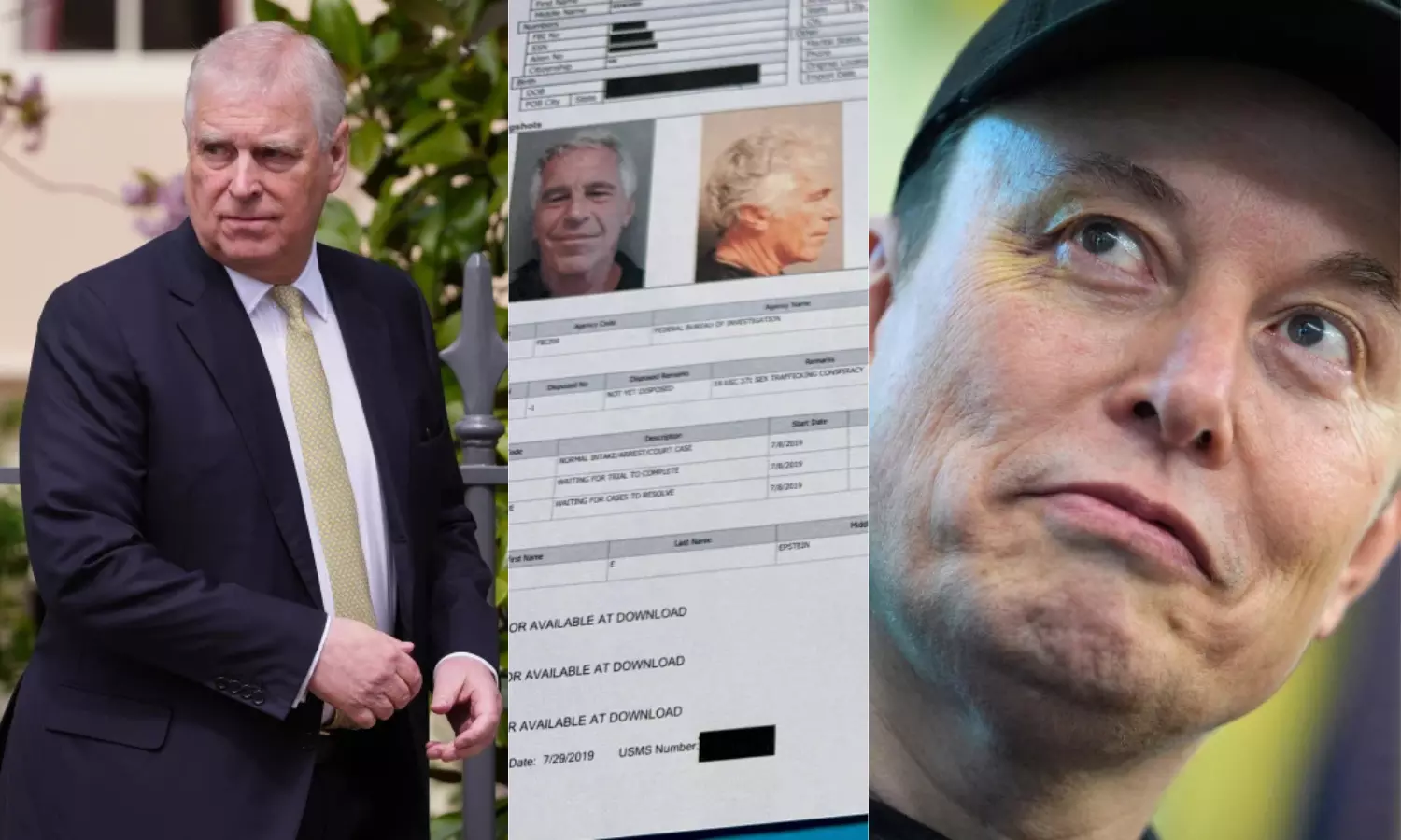 From Musk to Prince Andrew: Key Powerful Figures Named in Epstein Files