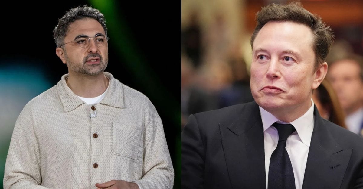 Elon Musk provides 2-word response after Microsoft AI chief Mustafa Suleyman addresses massive backlash against AI