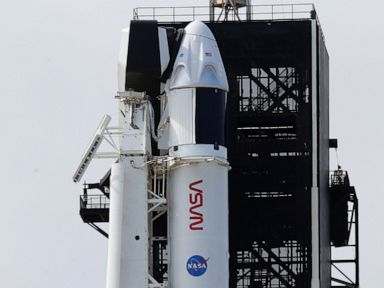 Historic NASA-SpaceX mission begins journey home from International Space Station