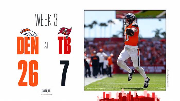 Twitter reacts to Broncos' 26-7 upset win over Bucs