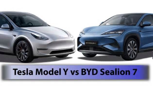 BYD Sealion 7 vs Tesla Model Y in Malaysia – we compare both electric SUVs to see how they stack up