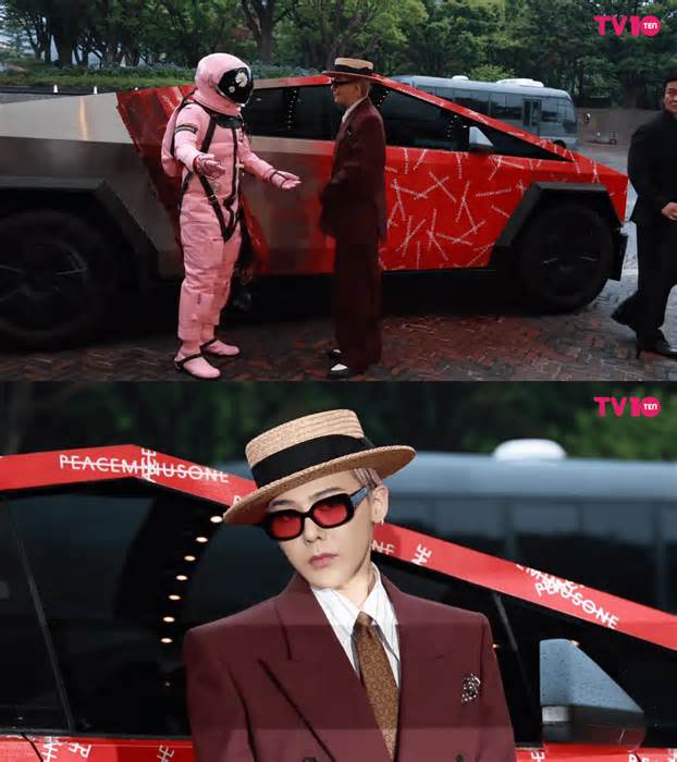 G Dragon’s Tesla Cybertruck Entrance Gets Elon Musk’s Attention with Viral Retweet