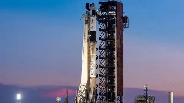 SpaceX Crew Dragon launches carrying fresh crew to International Space Station