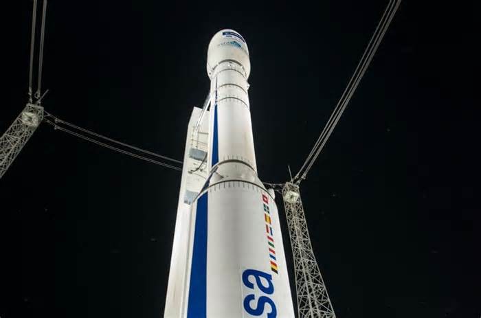 Last Vega rocket readied for ESA's Copernicus satellite launch