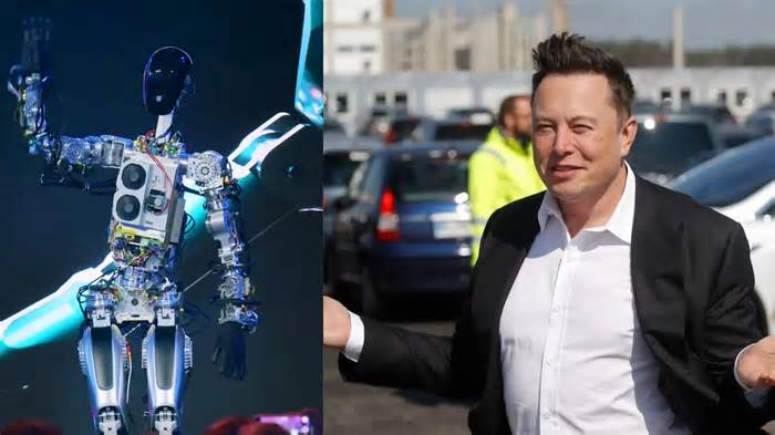 Elon Musk-Owned Tesla’s ‘We, Robot’ Event: A Glimpse Of Optimus Humanoid Robot