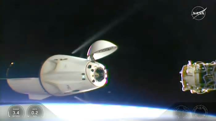 SpaceX's Crew-10 astronauts undock from ISS, head home to Earth (video)
