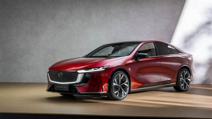 Mazda’s Sub-$20k Answer To The Tesla Model 3 Shines In Brussels