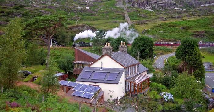 Man turned holiday cottage up mountain in one of gloomiest parts of Wales into solar and eco success