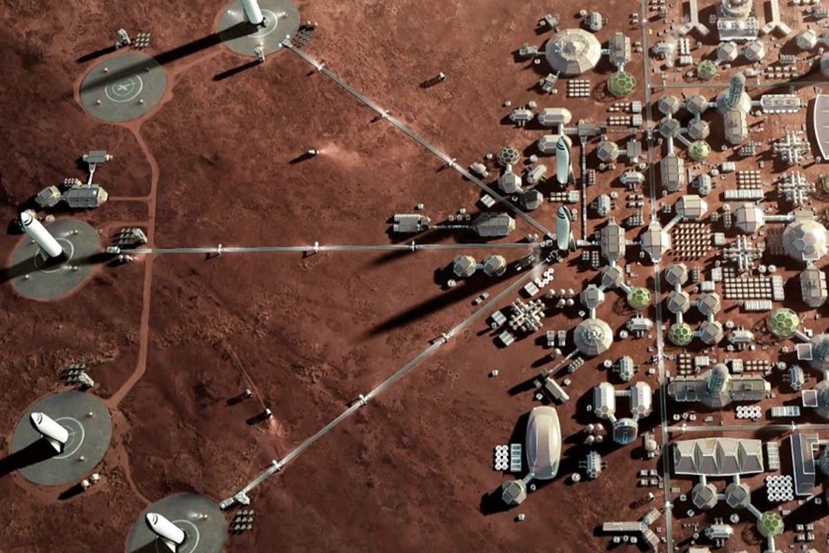 Elon Musk’s wants to send a million people to Mars as part of the future of SpaceX