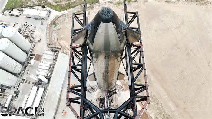 SpaceX Starship Preparation Of First Orbital Launch