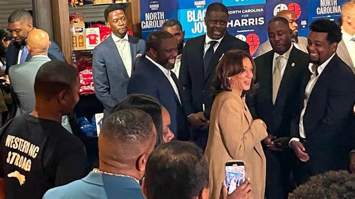 ‘It is time to turn the page.’ Kamala Harris attacks Trump, lays out plans at NC rally