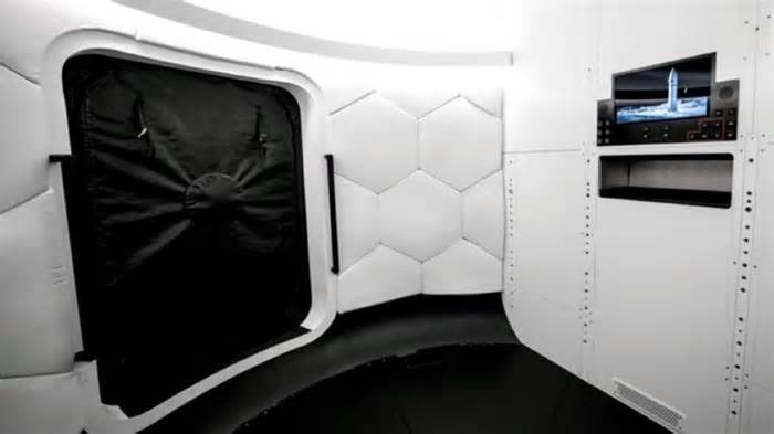 SpaceX unveils futuristic crew cabins, sleeping quarters for moon missions